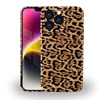 Case Compatible with iPhone 13 Pro Max Case,Brown Leopard 3D Phone Case for Women Men, 3D Design TPU Slim Shockproof Art Protective Cover for iPhone 13 Pro Max Case 6.7 Inch