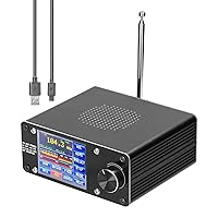 Radio Receiver, ATS-100 SI4732/SI4735 Full-Wave Band Radio Receiver FM LW (MW & SW) SSB (LSB & USB) Support Broadcast Searching with 2.4inch Touching Screen