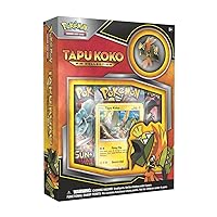  Pokemon - Tapu Koko-GX - 135/145 - Full Art Ultra Rare - Sun &  Moon: Guardians Rising : Toys & Games