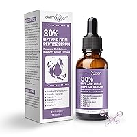 Lift And Firm - 30% Peptide Serum, Matrixyl 3000, Vitamin C & E + Hyaluronic Acid + Aloe Vera, Lifts, Firms & Tightens Skin + Pure Organic Anti-aging Serum (1 FL OZ)