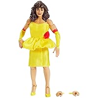 WWE MATTEL Miss Elizabeth Elite Collection Deluxe Action Figure with Realistic Facial Detailing, Iconic Ring Gear & Accessories, Multi (GKY10)