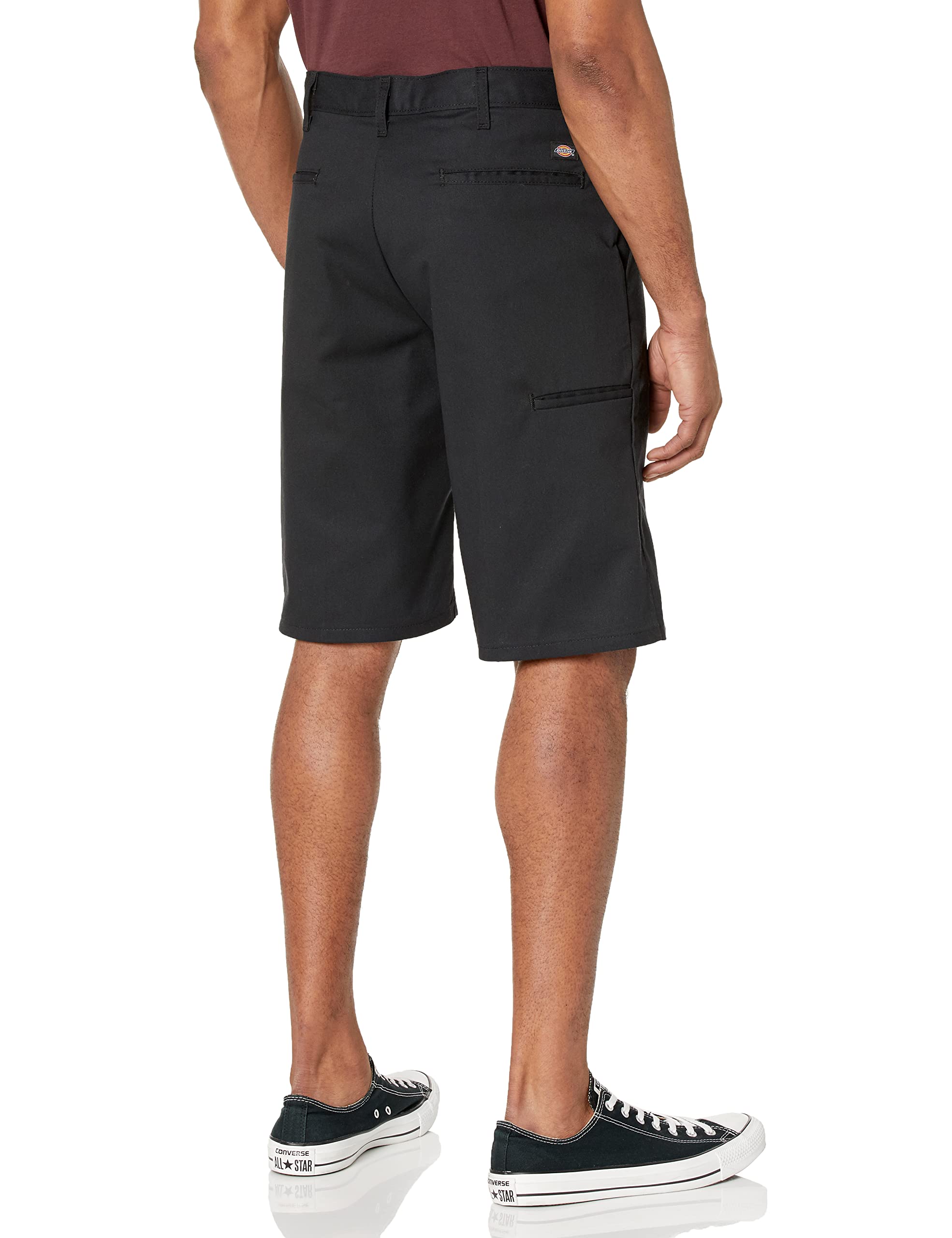 Dickies Men's Flex Active Waist Regular Fit Flat Front 11in Shorts