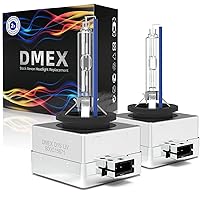 DMEX D1S Xenon HID Headlight Bulbs 6000K Cool White 35W 66144 66140 85140 85415 Replacement - Pack of 2