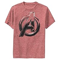 Marvel Classic Avengers Logo Sketch Boy's Performance Tee