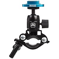 Fotodiox Pro GoTough Handlebar QR Mount for Bars up to 1.4” Diameter Compatible with GoPro Hero 1/2/3/3+/4/5/6/7 Cameras