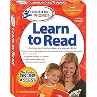 Hooked on Phonics Learn to Read - Level 1: Early Emergent Readers (Pre-K | Ages 3-4) (1) Hooked on Phonics Learn to Read - Level 1: Early Emergent Readers (Pre-K | Ages 3-4) (1) Paperback