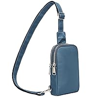 INICAT Small Crossbody Sling Bag Nylon Fanny Packs Fashion Sport Belt Bag Travel Shoulder Purses for Women