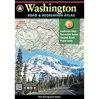 Washington Road & Recreation Atlas - 10th Edition, 2022 Washington Road & Recreation Atlas - 10th Edition, 2022 Map