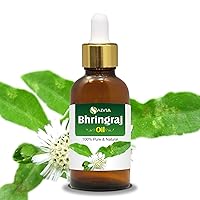 ﻿Salvia Bhringraj Oil (Eclipta alba) 100% Pure & Natural - Undiluted Uncut Cold Pressed Premium Oil Use for Aromatherapy, Skin Care & Hair - Therapeutic Grade (1.01 floz with dr)