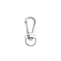Silvery D Ring Thin Small Spring Buckle Lobster Clasps Swivel Snap Hooks