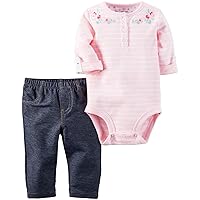 Carter's baby-girls Bodysuit Pant Sets 121g811