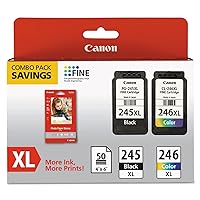 CNM8278B005 - Canon 8278B005 PG-245XL/CL-246XL Ink amp; Paper Combo Pack