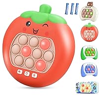 Push-Pop Game, Electric, Pop-it, Glowing Up Squishy, Toy, With Voice, Push, Pop, Bubble, Mole Swatter Game, Stress Relief, Autism, Toy, Focus, Fingertip Training, Boys, Girls, Children, Birthday,