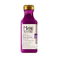 Maui Moisture Heal & Hydrate + Shea Butter Shampoo to Repair & Deeply Moisturize Tight Curly Hair with Coconut & Macademia Oils, Vegan, Silicone, Paraben & Sulfate-Free, 13 fl oz