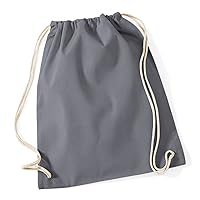 Cotton Lightweight Draw String Gym Sac Bag - Natural