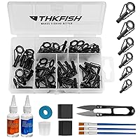 Fishing Rod Repair Kit Complete,All-in-one Supplies with Glue for