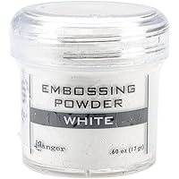 Ranger Embossing Powder, 0.60 oz Jar, White