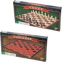 Continuum Games Family Traditions Chess and Checkers Set
