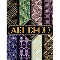 Art Deco Scrapbook Paper: Decorative Craft Paper Pad Pages for Crafting Projects, Mixed Media, Origami, Collage & Card Making (Krafty Coffee Craft Paper Books)