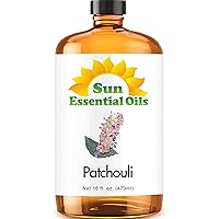 Patchouli Essential Oil 16oz for Aromatherapy, Diffuser, Enhance Mood, Hair Care
