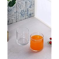 Canti Imported Water & Juice Glass Set, 260ml, Set of 6, Small