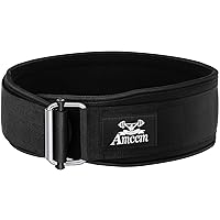 Strength Weightlifting Belt, Quick Locking Fitness Workout Belt for Men and Women, 4-inch Wide Weight Lifting Belt Back Support for Weightlifting, Squats, Deadlift, Gym, Cross Training