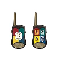 LEXIBOOK - Warner Harry Potter Walkie-talkies, Communication Game for Children, Belt Clip for Transport, Battery, Black/Gold, TW12HP_10