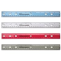 Office Depot(R) Acrylic Ruler, 12in., Assorted Colors