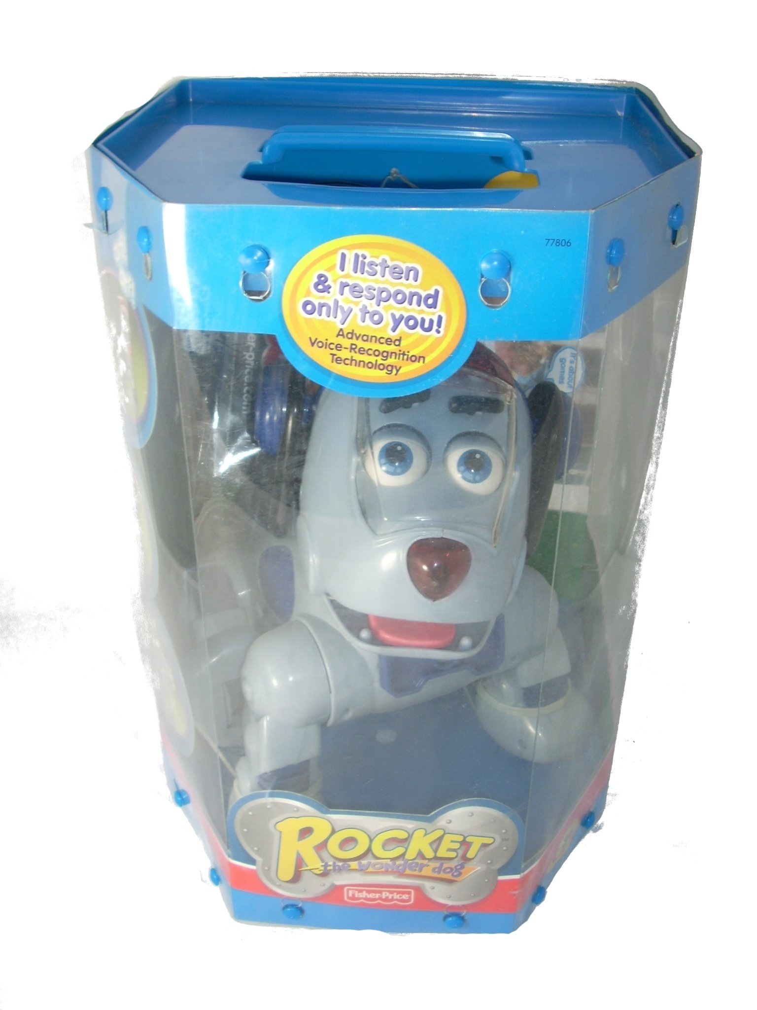 Fisher-Price Rocket The Wonder Dog Robotic Pet Silver
