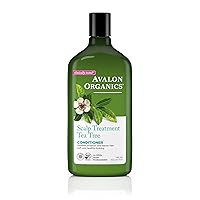 Avalon Organics Conditioner, Scalp Treatment Tea Tree, 11 Oz
