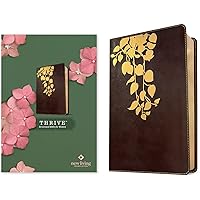 NLT THRIVE Devotional Bible for Women (LeatherLike, Cascade Deep Brown) NLT THRIVE Devotional Bible for Women (LeatherLike, Cascade Deep Brown) Imitation Leather