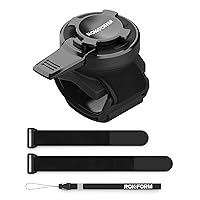 Rokform - Universal Bike Phone Mount, Fits Any Bicycle Handlebar or Bike Stem Measuring 7/8in to 2.25in, Works with All Twist Lock Cases or Universal Adapter, Sport Series (Black)