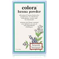 Colora Henna Powder Hair Color Burgundy 2oz (2 Pack)