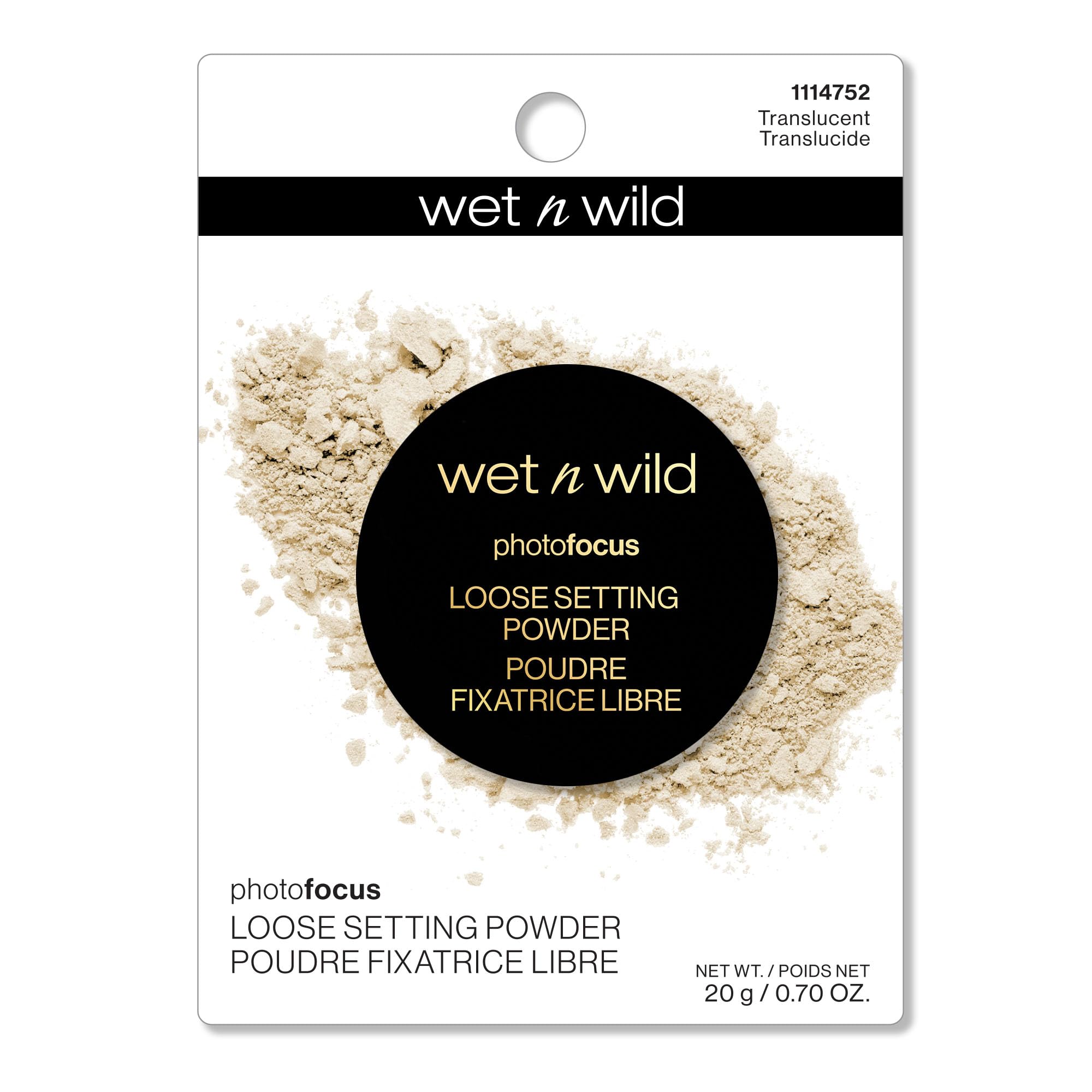 Loose Setting Powder By Wet n Wild Photo Focus Loose Finishing Powder Off-White Translucent