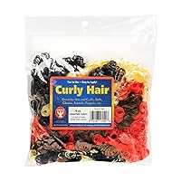 Products Fake Curly Hair - Great for All Types of Arts and Crafts - Easy to Apply - 4 oz Pack