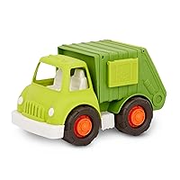 Battat- Wonder Wheels- Recycling Truck – Toy Garbage Truck – 3 Compartments For Waste Management- Toy Vehicle For Toddlers – Recyclable – Recycling Truck- 1 year +