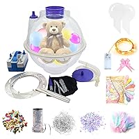 Balloon Stuffing Machine,16.9'' Balloon Stuffer to Wrap Gift Balloon Filling Kit with Balloon Pump,Flaring Pliers & 9 Accesorios Used for Wedding Christmas Birthday Party Decoration