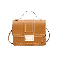 Mens Shoulder Bag Fashion Women's All- Matching Stitching Color HandBag Bag Shoulder Bag Laptop Messenger & Shoulder Bags