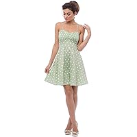 50's Retro Rockabilly Polkadot Dress Sundress