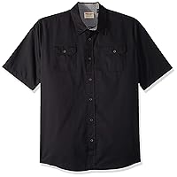 Wrangler Authentics Men's Short Sleeve Classic Woven Shirt