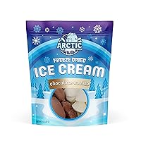 Arctic Farms Freeze Dried Ice Cream that Does Not Melt (Chocolate Vanilla, 1 Ounce)