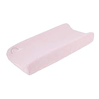 Little Love by NoJo Rainbow Unicorn Pink Super Soft Changing Pad Cover with Applique
