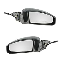 Power Side View Door Mirrors Left & Right Pair Set for 03-07 Infiniti G35 Coupe
