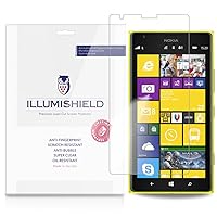 Screen Protector Compatible with Nokia Lumia 1520 (3-Pack) Clear HD Shield Anti-Bubble and Anti-Fingerprint PET Film