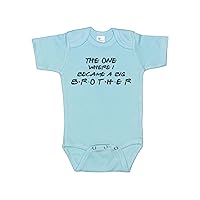 Big Brother Onesie/The One Where I Became A Big Brother/Sublimated Design