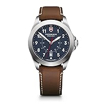 Victorinox Swiss Army Heritage Watch - Premium Swiss Watch for Men - Stainless Steel Analog Wristwatch - Great Gift for Birthday, Holiday & More