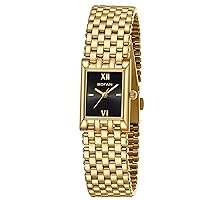 BOFAN Gold Watches for Women Luxury Ladies Quartz Wrist Watches with Stainless Steel Bracelet,Waterproof.Womens Casual Fashion Small Gold Watch.Bracelet Adjustment Tool Included.