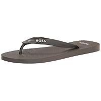 BOSS Men's Bold Logo Flip Flops Slide Sandal