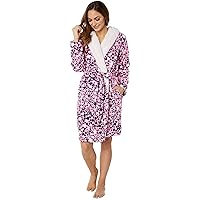 Verabradley Womens Cozy Life Hooded Robe (Extended Size Range)