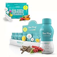 The Plug Liver Cleanse Detox & Repair Bundle - Supplement Pills & Recovery Drink (24 Pack)